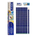 Doms Innovative Groove Super Dark Pencil ( pack of 10pcs )