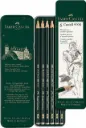 Faber-Castell Castell 9000 Pencil Set - Pack of 6pcs