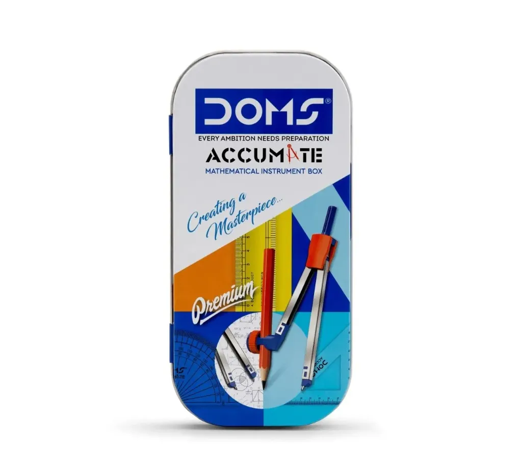 DOMS Accumate Mathematical Drawing Instrument Geometry Box