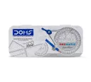 DOMS GEOMATIC GEOMETRY BOX AND DRAWING MATHEMATICAL INSTRUMENTS (PENCILERASERSHARPNER)