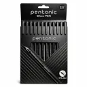 Pentonic 0.7mm Ball Pen | Black Body | Pack of 10pcs